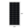 Rich Solar RS-M100 100 Watt 12 Volt Solar Panel New