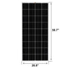 Rich Solar RS-M200 200 Watt 12 Volt Solar Panel New