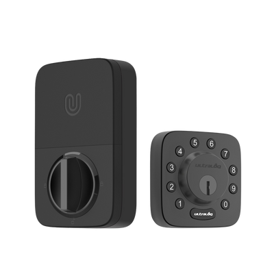 U-Tec U-BOLT-WIFI Bluetooth Enabled and Keypad Smart Deadbolt Door Lock in Black New