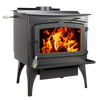 Pleasant Hearth WSL-2200-B 2,200 Sq. Ft. 70,000 BTU EPA Certified Wood Burning Stove with Blower Black New