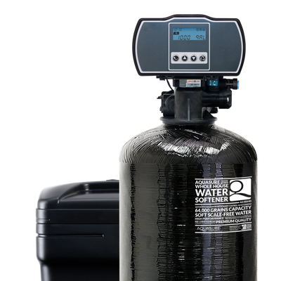 Aquasure AS-HS64D Harmony Series 64,000 Grain Digital Metered Water Softener New