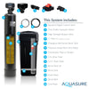 Aquasure AS-HS64D Harmony Series 64,000 Grain Digital Metered Water Softener New