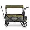 WonderFold Baby X2 Push/Pull 2-Passenger Double Stroller Wagon Green New