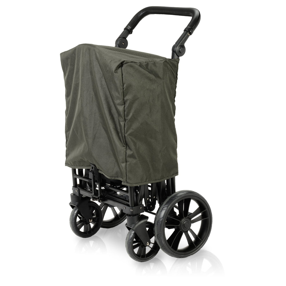 WonderFold Baby X2 Push/Pull 2-Passenger Double Stroller Wagon Green New