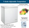 RW Flame D15W Compact Upright 5.0 Cubic Feet Chest Freezer White New