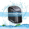 Antarctic Star Z12C Self Cleaning Portable Countertop Ice Maker Machine Black New