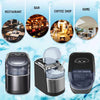 Antarctic Star Z12C Self Cleaning Portable Countertop Ice Maker Machine Black New