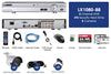 Lorex LX1080-88W 8 Camera 8 Channel 1080P Outdoor Surveillance Security System New