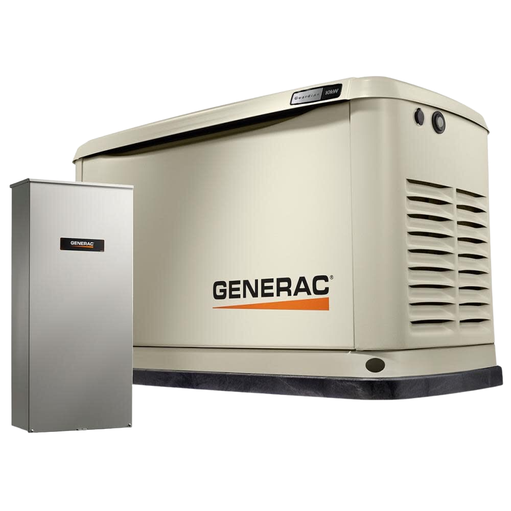 Generac 7172 10kW WiFi Guardian LP/NG Standby Generator w/ 100 Amp 16 Circuit Smart Transfer Switch New