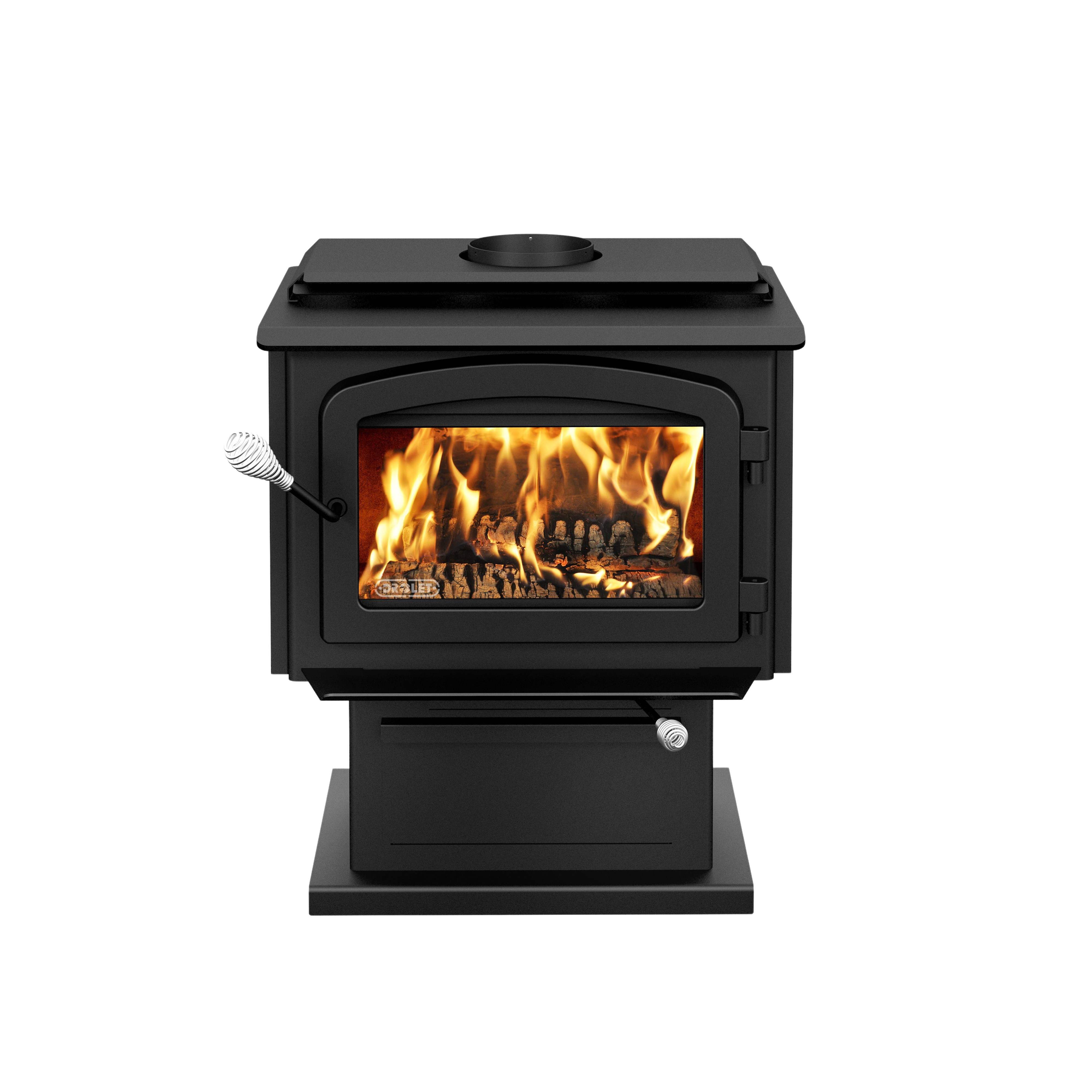 Drolet Escape 1500 1,800 Sq. Ft. Wood Stove On Pedestal New