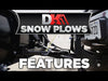 DK2 RAMP8219 Rampage II 82 x 19 in. Snow Plow for Trucks and SUV New