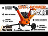 DK2 OPC506 429cc 14HP Kohler CH440 Engine 6" Cyclonic Chipper Shredder New