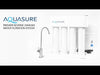 Aquasure AS-PR100P Premier Pro Reverse Osmosis Water Filtration System With LED Faucet Indicator New