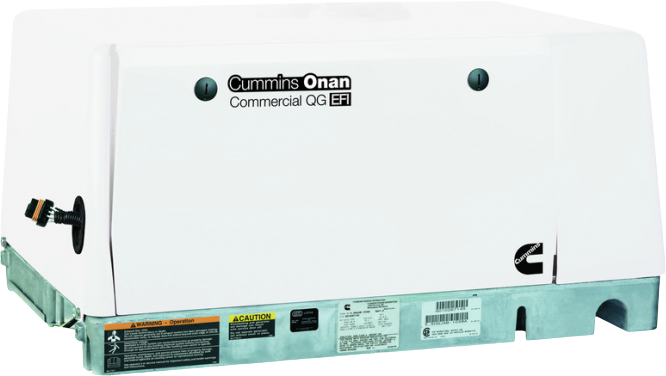 Cummins Onan QG 6500 6.5kW Generator 6.5HGJAE Commercial Mobile Propane Single Phase Air Cooled New