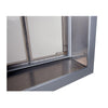 PlexiDor PD WALL MD WH Medium Energy Efficient Weatherproof Pet Door With Key Security Lock White New