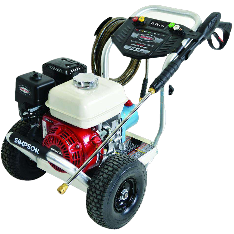 Simpson ALH3228 Aluminum 3400 PSI 2.5 GPM Honda GX200 CAT Gas Pressure Washer New