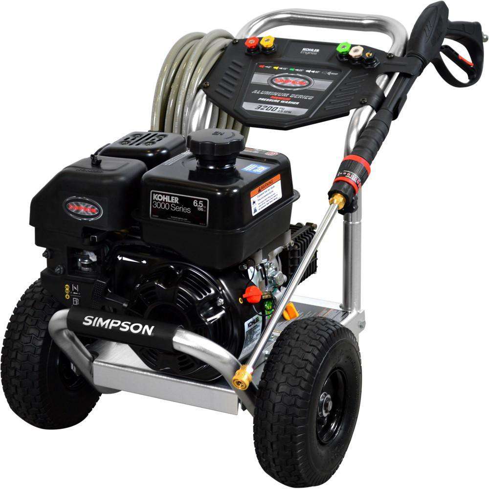 Simpson ALK3228 Aluminum 3200 PSI 2.8 GPM Kohler CH270 Gas Pressure Washer New