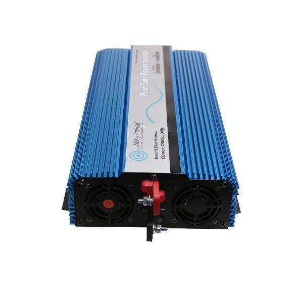 Aims Power PWRI200012120S 2000 Watt Pure Sine Inverter w/ USB & Remote Port New