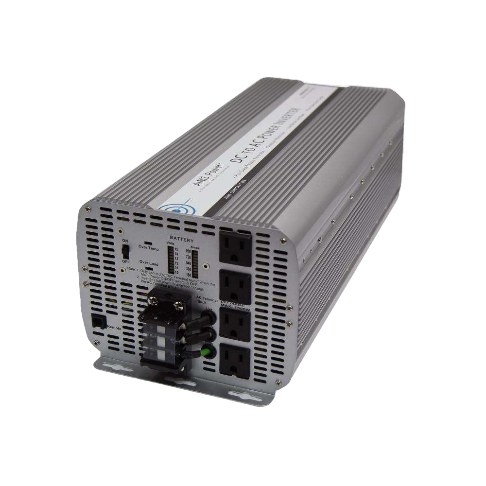 Aims Power PWRINV8KW12V 8000 Watt Power Inverter New