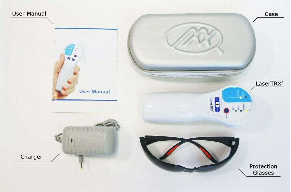 LaserTRX LLLT Pain Relief Cold Low Level Laser Therapy Device White New