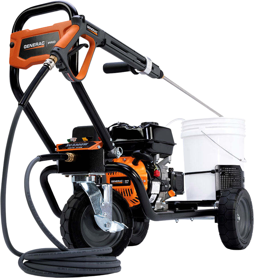 Generac 8870 XC Series 3300 PSI 3 GPM Gas Pressure Washer with G-Force Engine New