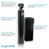 Aquasure AS-WHF64D Whole House Filtration with 64,000 Grain Water Softener Reverse Osmosis System and Sediment-GAC Pre-filter Bundle New