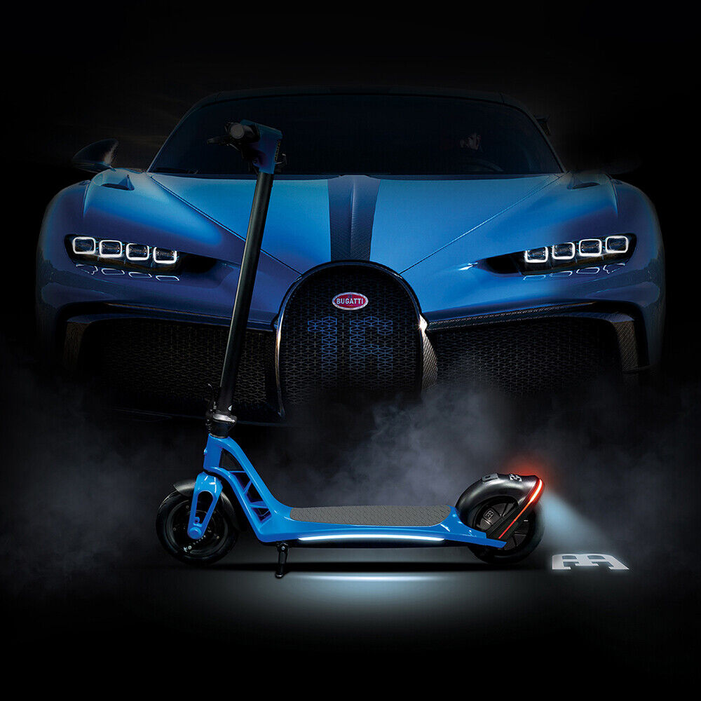 Bugatti 22 Mile Range 18.5 MPH 9" Tires 600W 36V Electric Foldable Scooter New