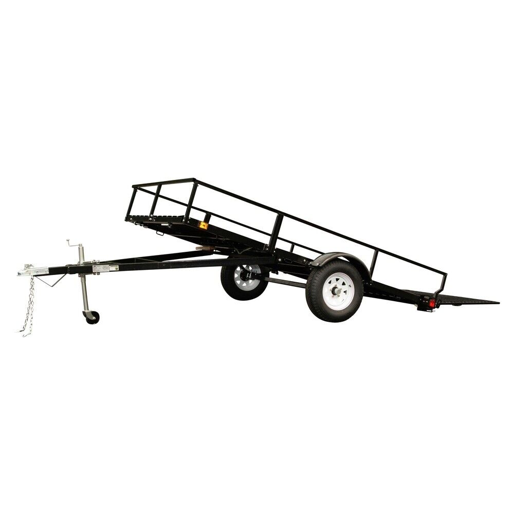 DK2 MMT6X10 1950 lb. Capacity 6 ft. x 10 ft. Drive-Up Gate Single Axle Trailer Kit New