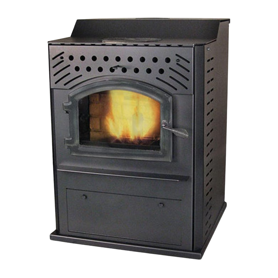 Magnum Winchester 40,000 BTU's Pedestal Corn Stove Black New