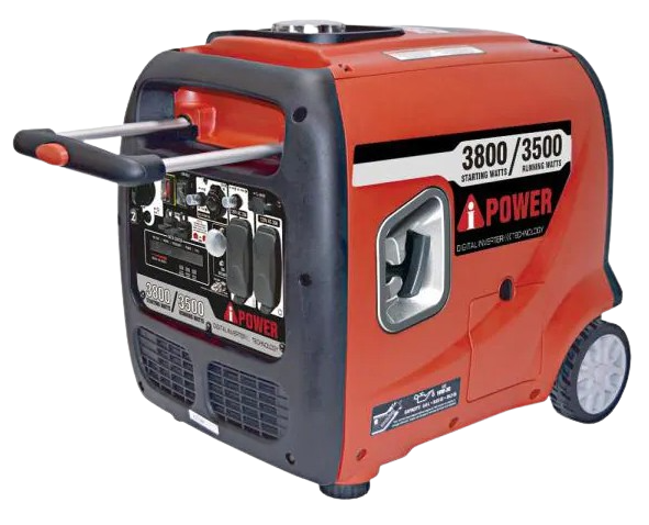 A-iPower SUA3800I 3500W/3800W Recoil Gas Inverter Generator New