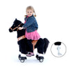 PonyCycle Vroom Rider U Series U326 Ride-On Pony Black With White Hooves Small New