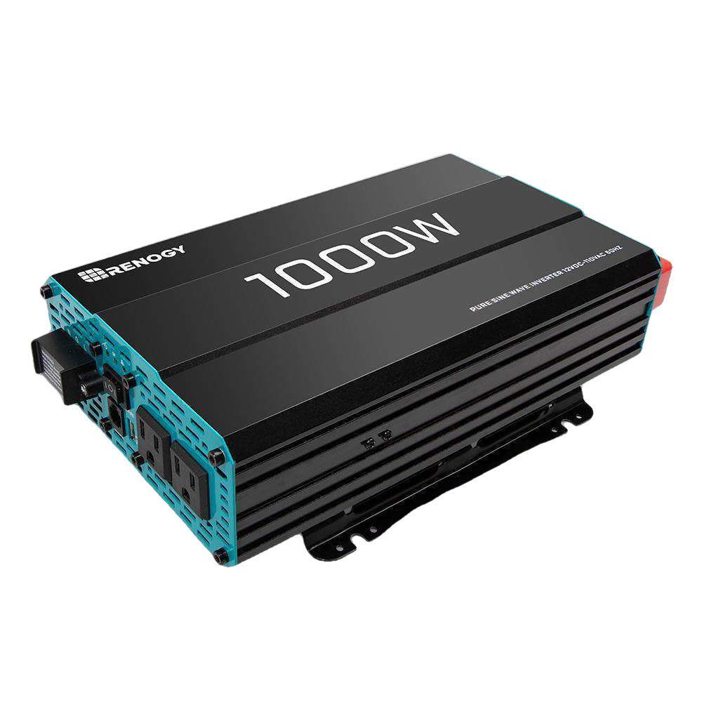 Renogy RNG-INVT-1000-12V-P2 1000W Pure Sine Wave Inverter New