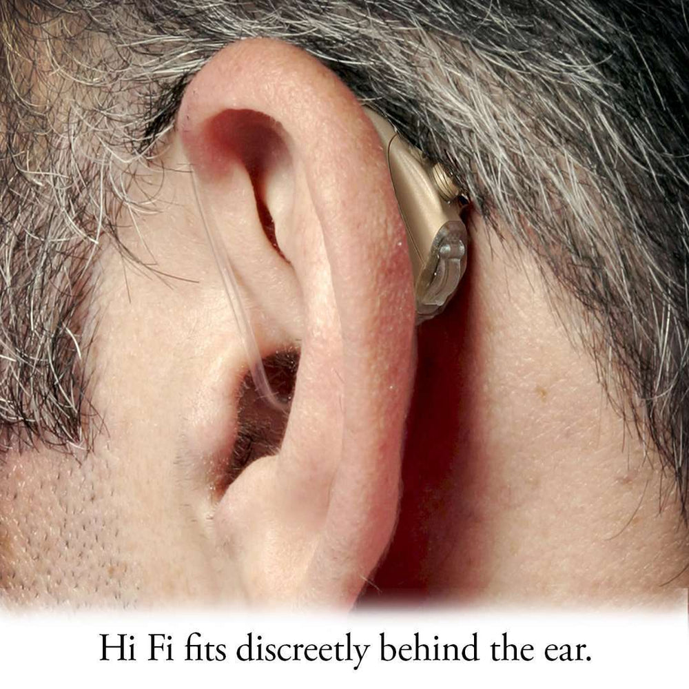 General Hearing Instruments Simplicity Hi Fi 270 Over The Ear Hearing Aid Pair New